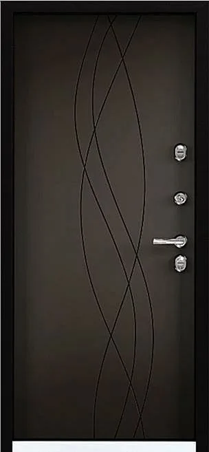 Входная дверь Zitadelle-20 (Порошковое напыление / Ламинат) - внутренняя сторона